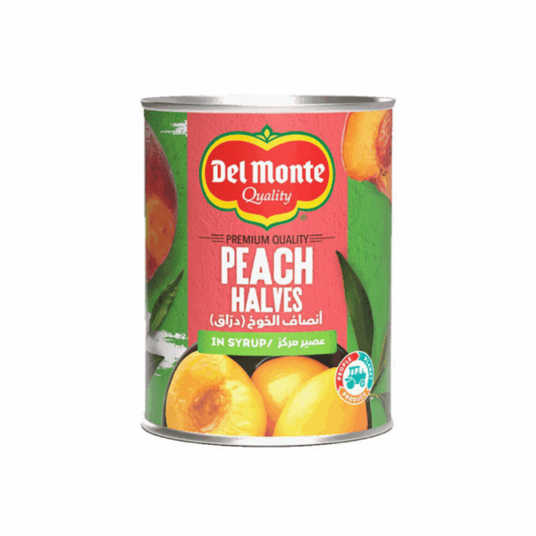 PEACH HALVES in syrup