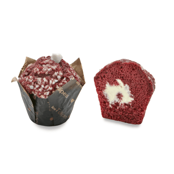 Red Velvet Tulip Muffin