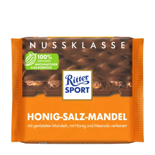 Ritter Sport Nut Class Honey-Salt-Almond milk chocolate bar 100 g