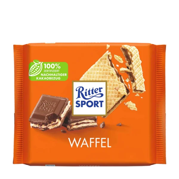 Ritter Sport Wafer milk chocolate bar 100 g