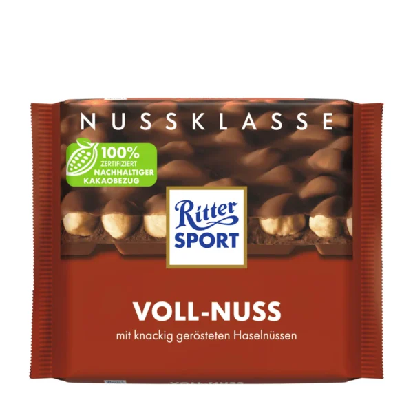 Ritter Sport Nut Class Whole Hazelnut milk chocolate bar 100 g